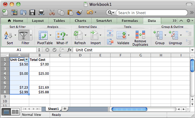 remove blank rows from excel for mac 2011